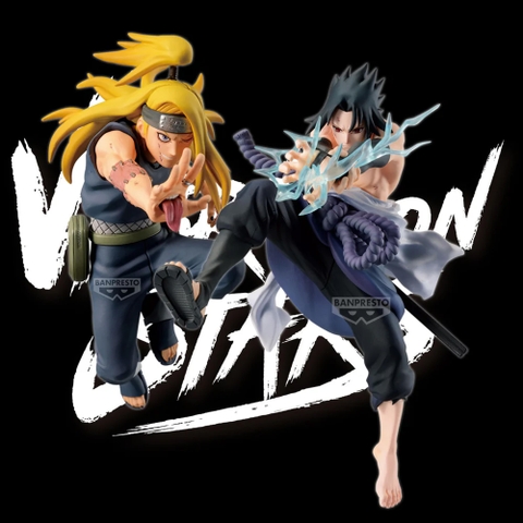 Mô hình Deidara & Uchiha Sasuke - Vibration Stars - Naruto Chính hãng Bandai