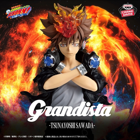 Mô hình Sawada Tsunayoshi - Grandista - Katekyo Hitman REBORN! Chính hãng Bandai
