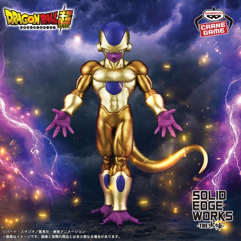 Mô hình Golden Frieza - Solid Edge Works - Dragon Ball Chính hãng Bandai