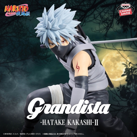 Mô hình Hatake Kakashi II - Grandista - Naruto Chính hãng Bandai