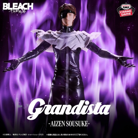 Mô hình Aizen Sousuke - Grandista - Bleach Chính hãng Bandai