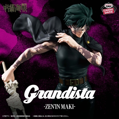 Mô hình Zen'in Maki - Grandista - Jujutsu Kaisen Chính hãng Bandai