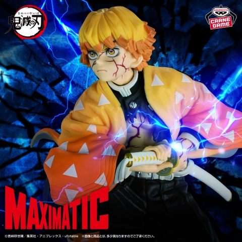 Mô hình Zenitsu Agatsuma - Maximatic - Demon Slayer Chính hãng Bandai