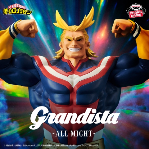Mô hình All Might - Grandista - My Hero Academia Chính hãng Bandai