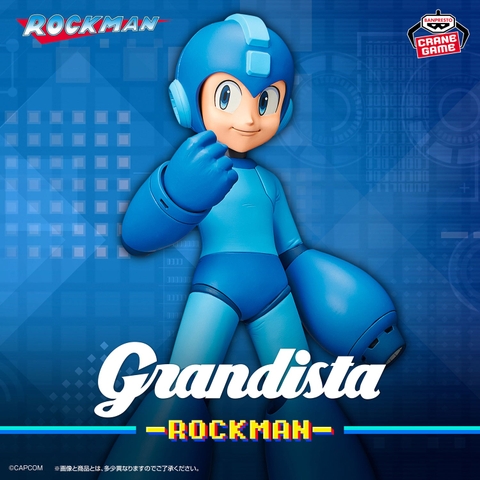 Mô hình Rockman - Grandista - Mega Man Chính hãng Bandai