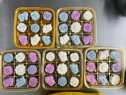 Bánh In Nhân đậu xanh - dừa non