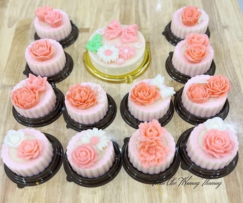 Rau Câu Mâm Cúng Đầy Tháng/THôi nôi Tông Hồng