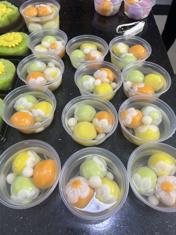 Chè Trôi Nước Hoa Mai - Cam vàng xanh lá