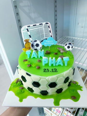 Rau Câu Sinh Nhật Bé Trai - Chủ Đề Sân Bóng