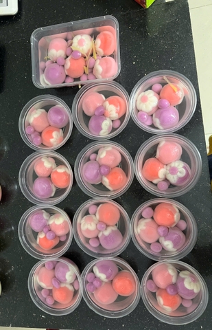 Chè Trôi Nước Hoa Mai - Màu Hồng Tím