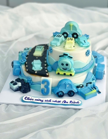 Bánh Sinh Nhật Xe Hơi - Bé Trai