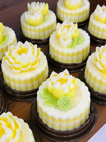 Rau câu Liên Hoa Thôi Nôi/ Đầy Tháng Tông Vàng