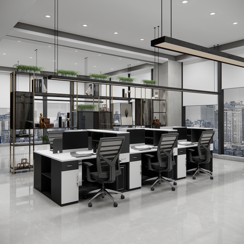 Bàn cụm 6 SMBC6003 420cm x140 cm