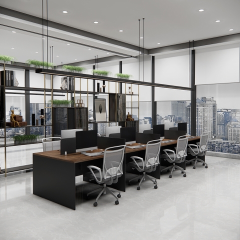 Bàn cụm 8 SMBC8002  480cm x120cm