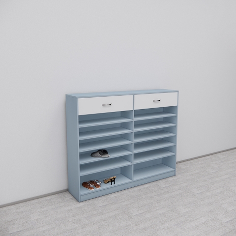 Mẫu Tủ Giày SMTGG010 160cm x130cm