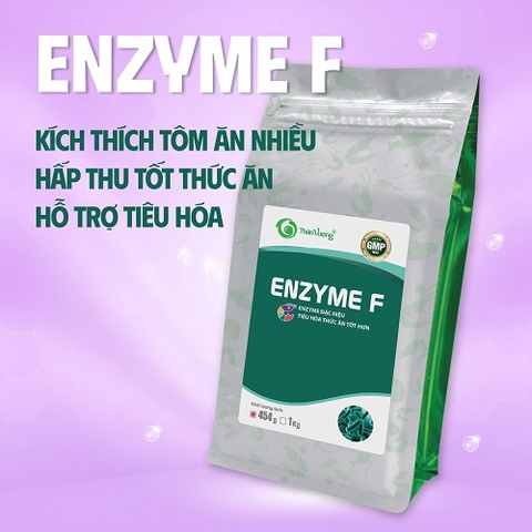 ENZYME F - Giúp tôm dễ tiêu hóa, hấp thu tốt thức ăn