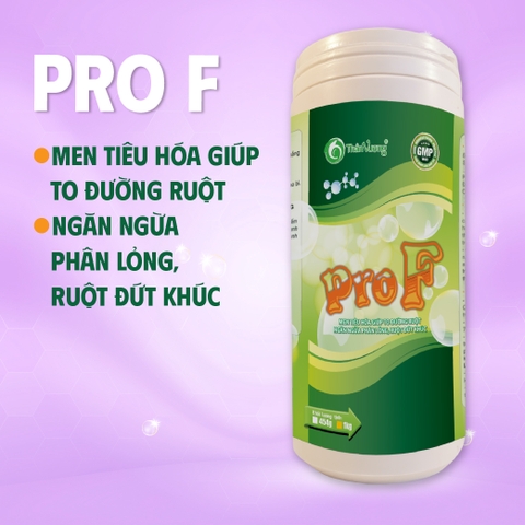 PRO F - Men tiêu hóa giúp ngăn ngừa vấn đề đường ruột