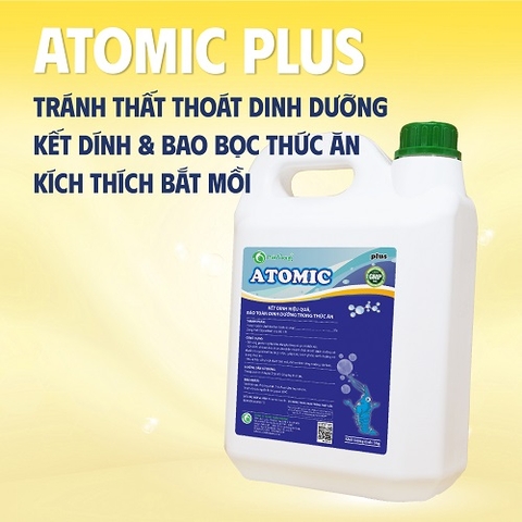 ATOMIC Plus - Bao bọc và kết dính thức ăn