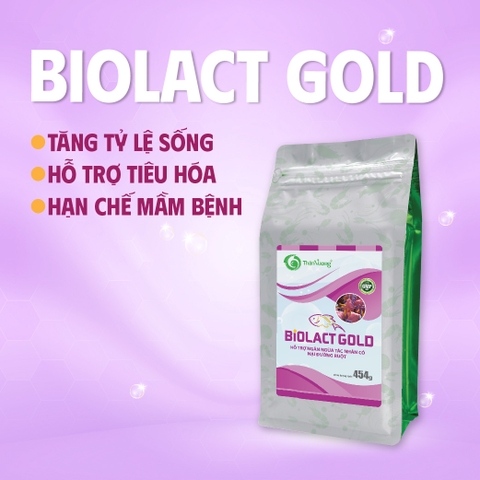 BIOLACT GOLD - Hỗ trợ ngăn ngừa tác nhân có hại đường ruột
