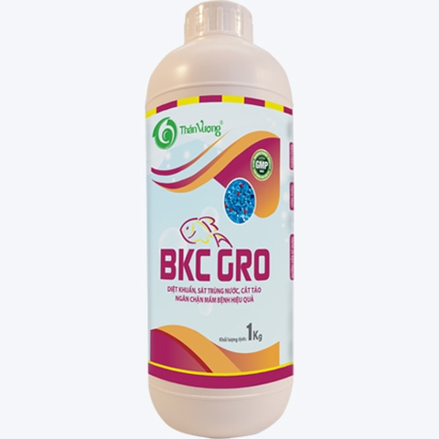 BKC GRO - Diệt khuẩn, sát trùng nước, cắt tảo