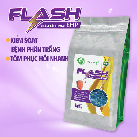 FLASH - Giảm bùng phát EHP, tôm phục hồi nhanh, kiểm soát phân trắng