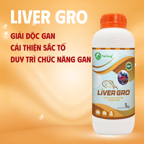 LIVER GRO - Bổ gan, lợi mật, giảm viêm, thải độc nhanh