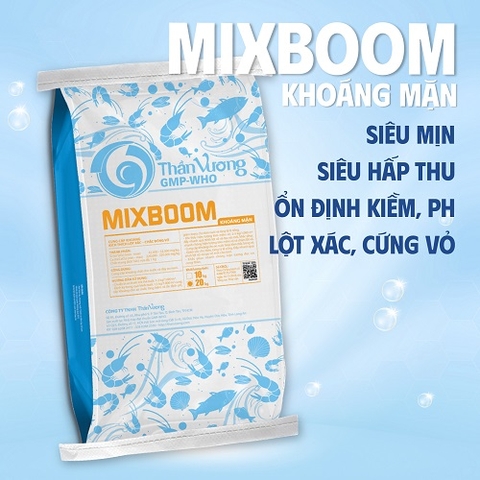 MIXBOOM - Cung cấp khoáng kích thích lột xác, chắc bóng vỏ