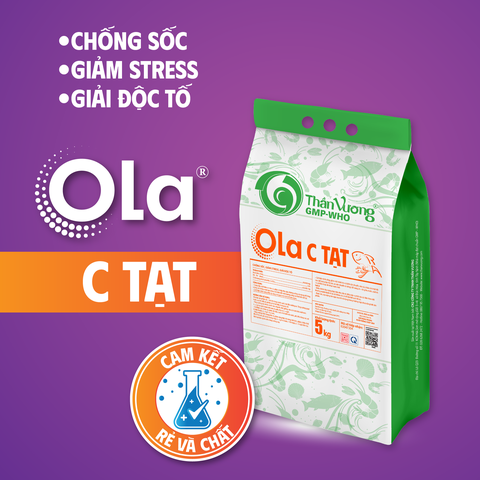 OLA C TẠT: Chống stress, cấp cứu nổi đầu, giải độc tố