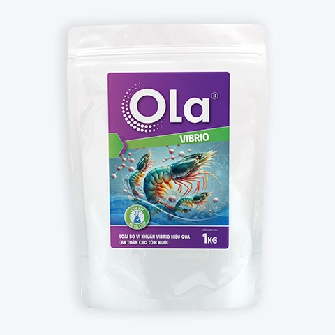 OLA VIBRIO: Loại bỏ vi khuẩn Vibrio hiệu quả, an toàn cho tôm nuôi