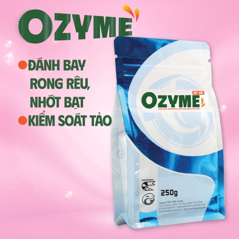 OZYME - Đánh bay rong rêu, nhớt bạt, kiểm soát tảo