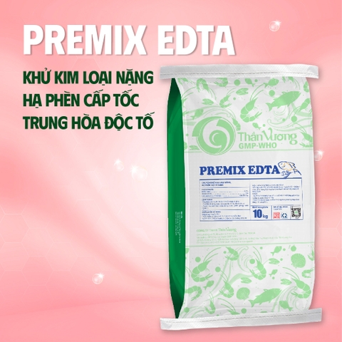 PREMIX EDTA - Chuyên khử độc kim loại nặng, hạ phèn cực nhanh