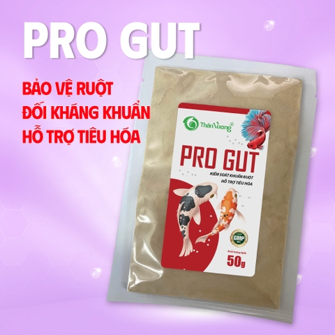 PRO GUT - Kiểm soát khuẩn ruột, hỗ trợ tiêu hóa cho cá