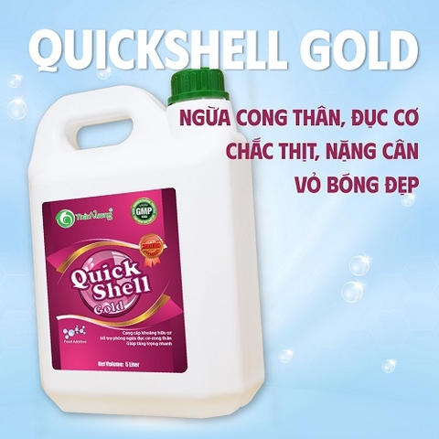 QUICKSHELL GOLD - Khoáng hữu cơ đa vi lượng dạng hấp thu cao