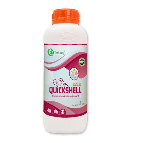 QUICKSHELL GOLD - Khoáng hữu cơ, hấp thu cao, tạo sắc tố