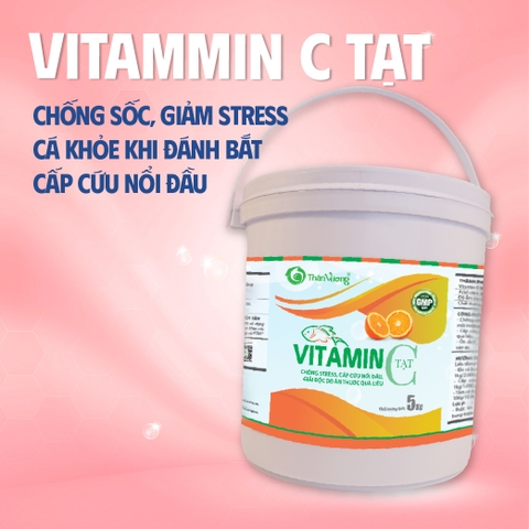 VITAMIN C TẠT - Chống stress, cấp cứu nổi đầu, giải độc tố