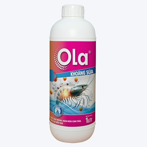 OLA KHOÁNG SỮA - Khoáng hấp thu nhanh, phòng cong thân đục cơ hiệu quả