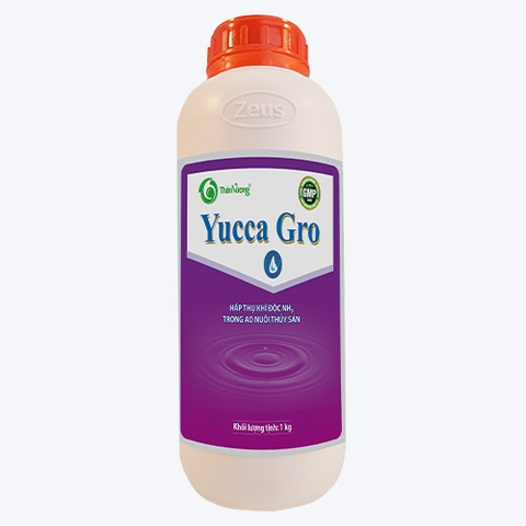 YUCCA GRO - Hấp thụ khí độc ao tôm