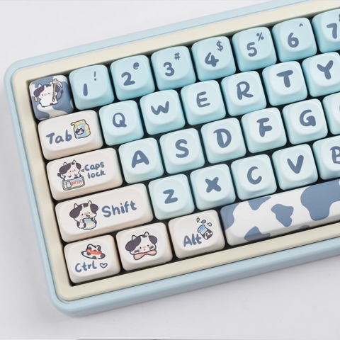[In-stock] Keycap MOA Bò Sữa PBT Dyesub