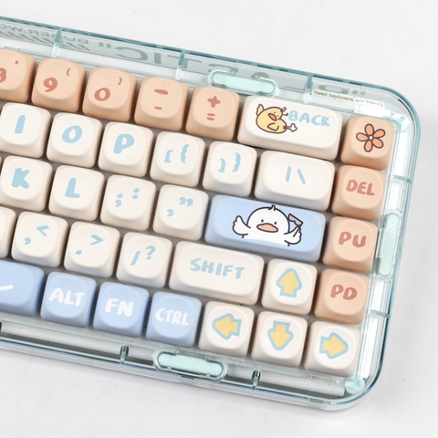 [In-stock] Keycap MOA Vịt Con PBT Dyesub
