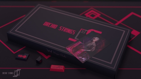 Keycap Cherry WS Orchid Strings