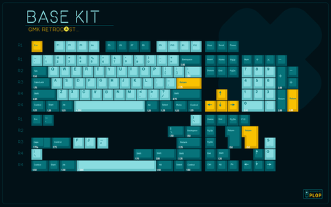 Keycap Cherry GMK Retrocast