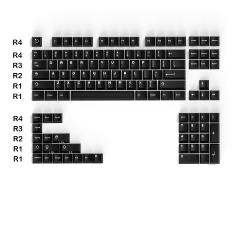 Keycap Cherry Aifei WOB (2) PBT Doubleshot