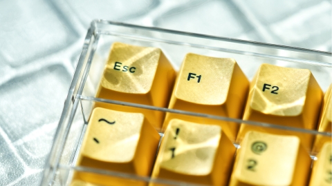 [In Stock] Keycap Cherry WS Basic Red/Yellow