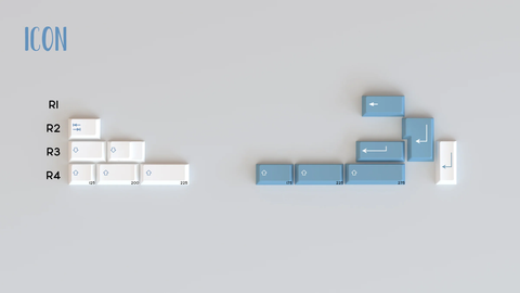 Keycap Cherry GMK Yeeti