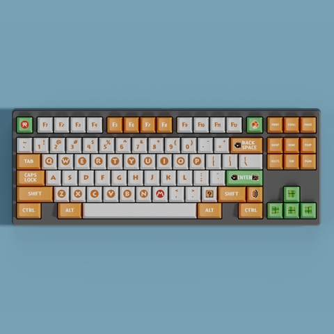 Keycap Walker Cherry Super Mario PBT Dyesub