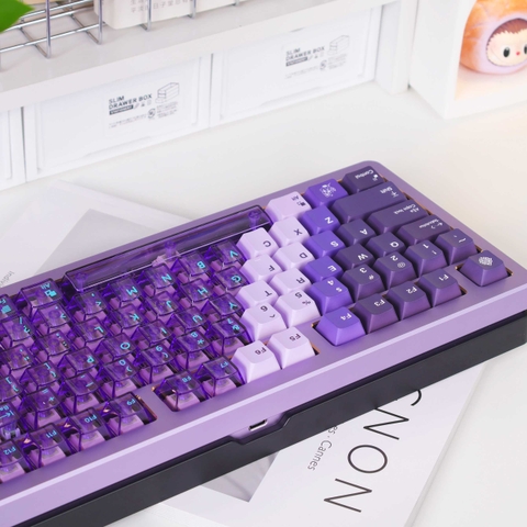 [In Stock] Keycap Cherry Mintcaps Núi Tuyết PBT+PC