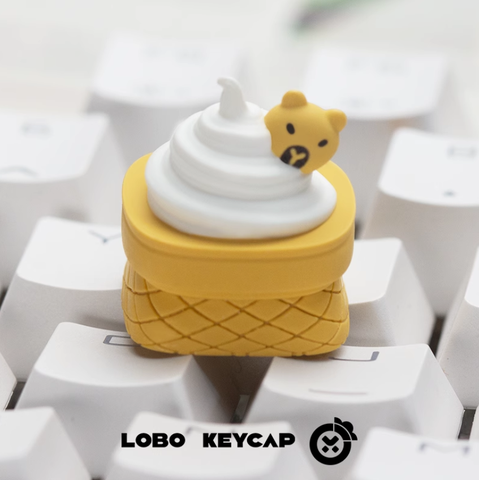 [In-stock] Keycap Lobo Artisan Capybara McDONALD's