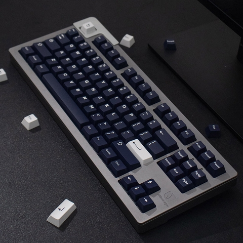 Keycap Cherry ABS Doubleshot Deep Navy  -132 nút