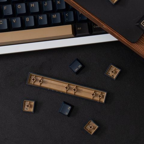 Keycap Cherry ABS Doubleshot Blue Samurai - 173 nút