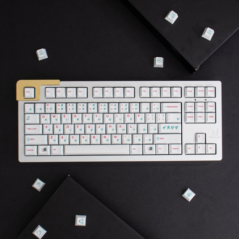 Keycap Cherry PBT Dyesub dog and bear